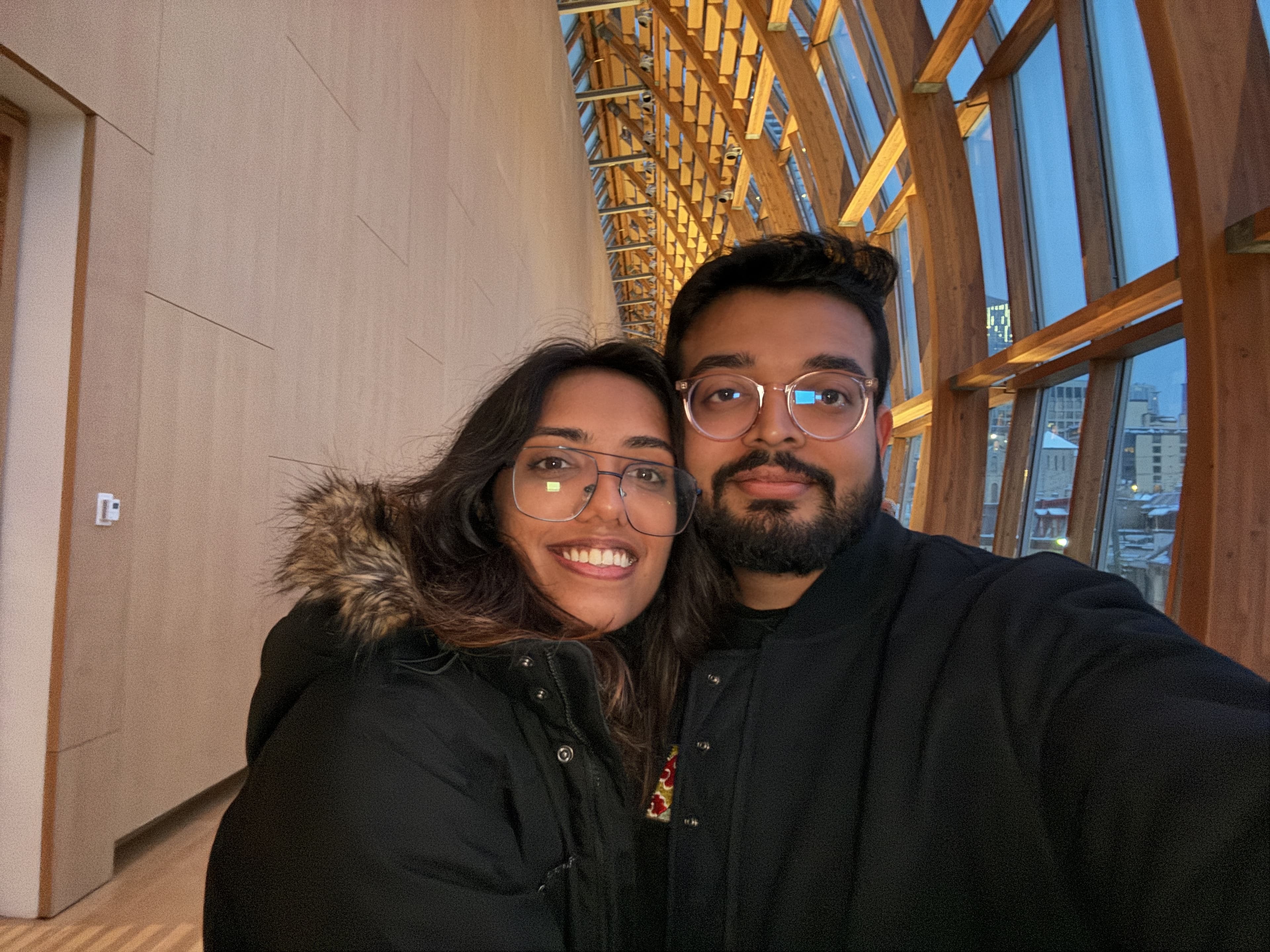 Our first date